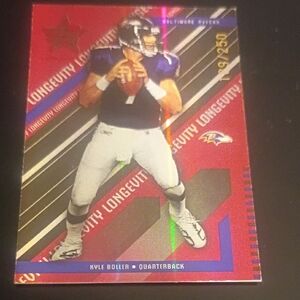 Kyle Boller 2004 Donruss-playoff Leaf&Stars Longevity Serial#139/250 Football
